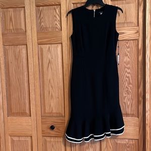 Black and white dress